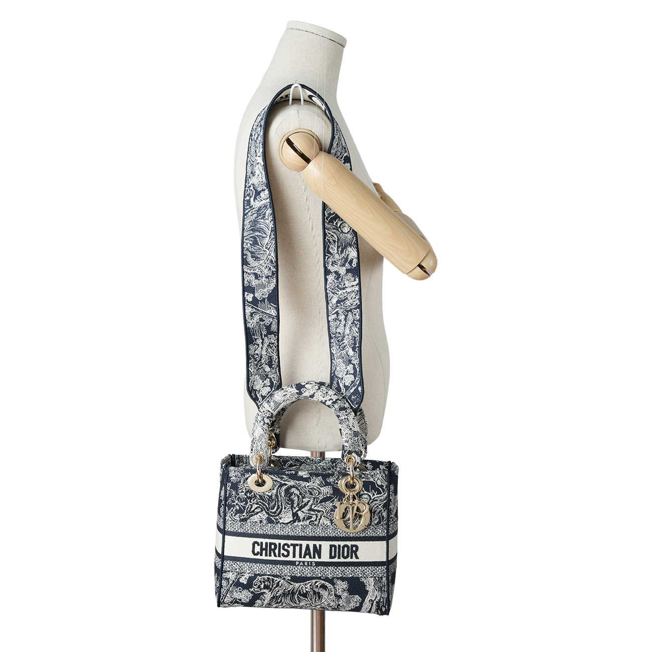 CHRISTIAN DIOR(USED)크리스찬디올 레이디 D LITE 미디엄 백